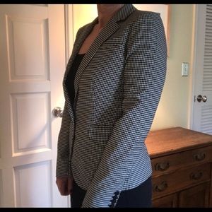 Ann Taylor Houndstooth Jacket